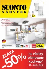 aktulny letk Sconto nbytok