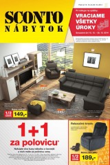 extra ponuka Sconto nbytok