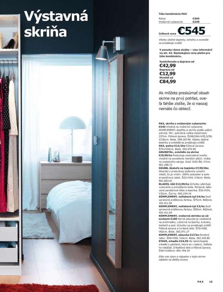 letk Ikea katalog - Skrine strana 15