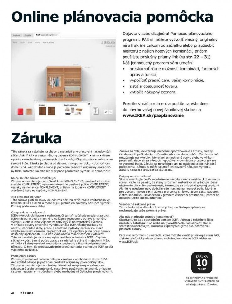 letk Ikea katalog - Skrine strana 42