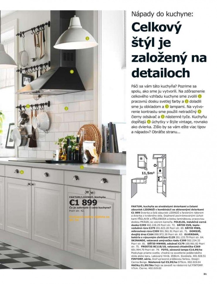 letk Kuchyne a spotrebie Ikea strana 31