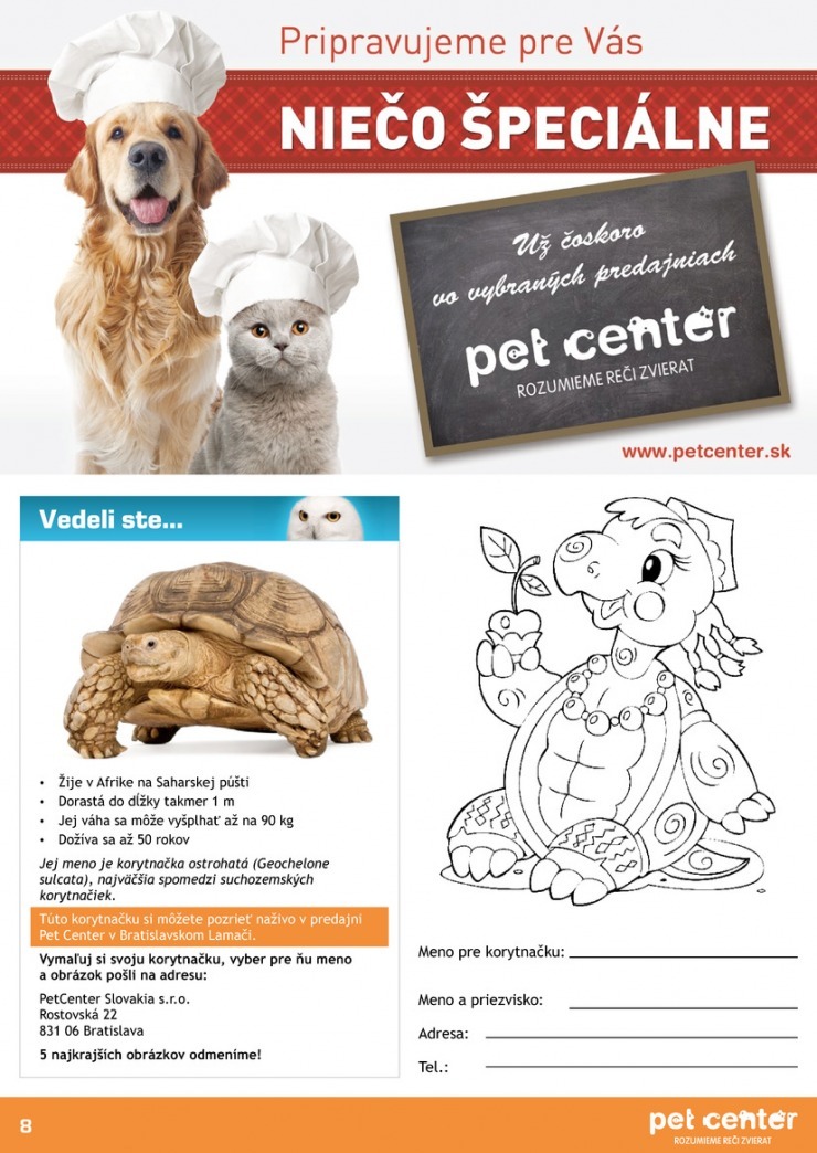 letk Pet Center Bratislava letk strana 8