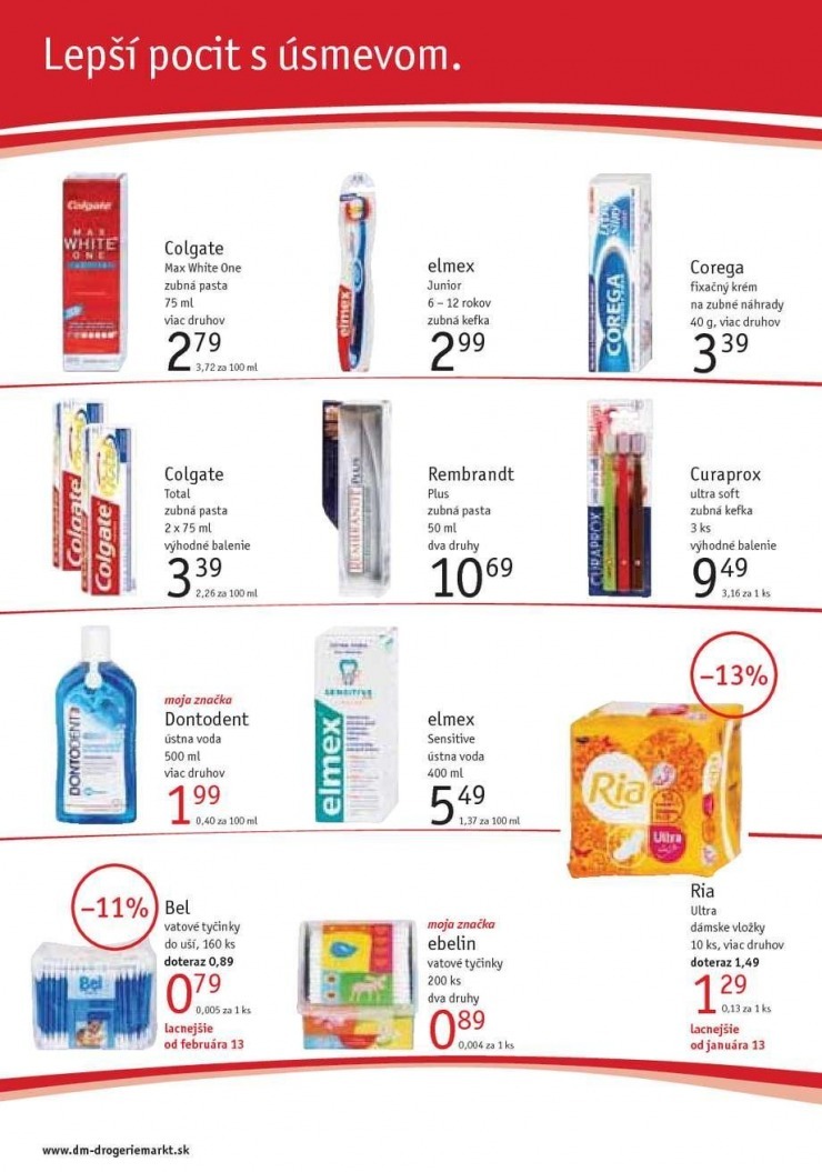 letk katalog drogerie dm strana 18