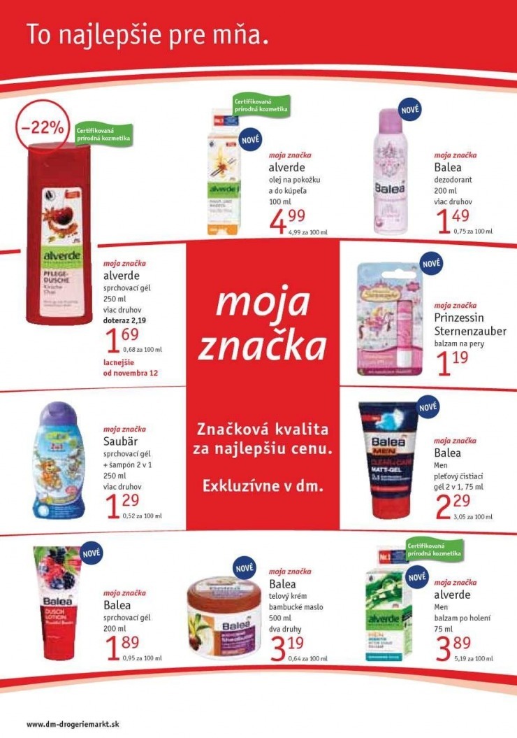 letk katalog drogerie dm strana 20