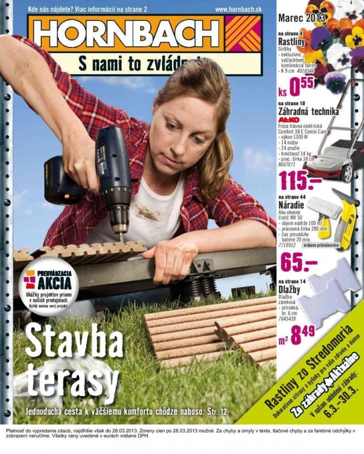 letk HORNBACH - trendy bvania 2013 strana 1