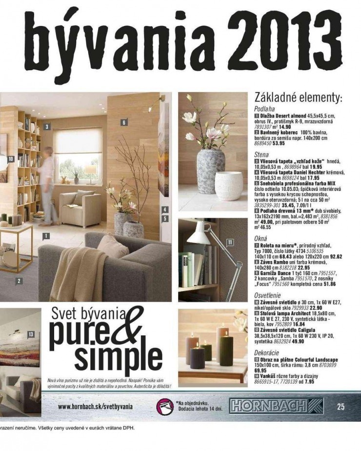 letk HORNBACH - trendy bvania 2013 strana 25