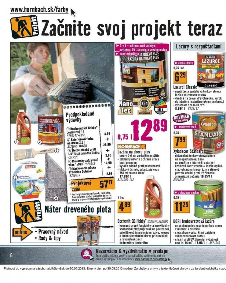 letk HORNBACH akciov letk strana 6