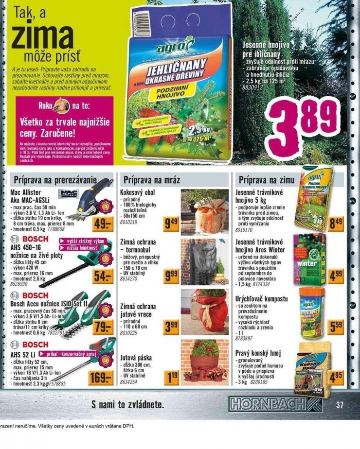 letk HORNBACH aktulny katalog strana 37