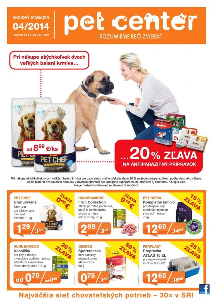 letk pecilna ponuka Pet Center strana 1