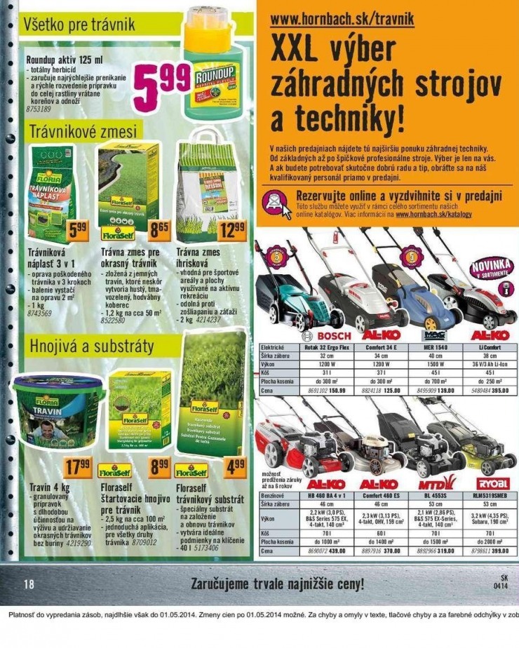 letk HORNBACH pecilny letk strana 18