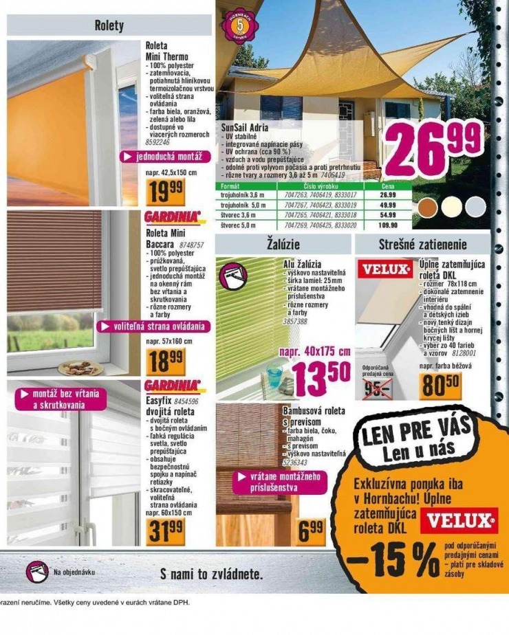 letk HORNBACH pecilny letk strana 25