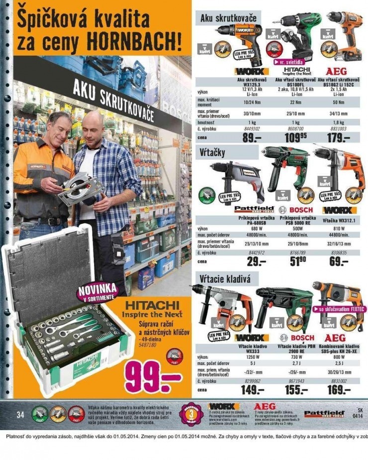 letk HORNBACH pecilny letk strana 34