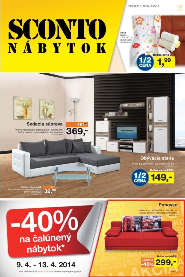 letk extra ponuka Sconto nbytok strana 1