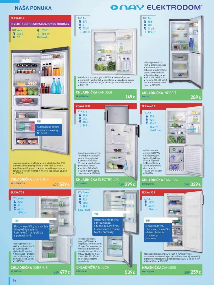 letk letk NAY Elektrodom - vpredaj strana 14