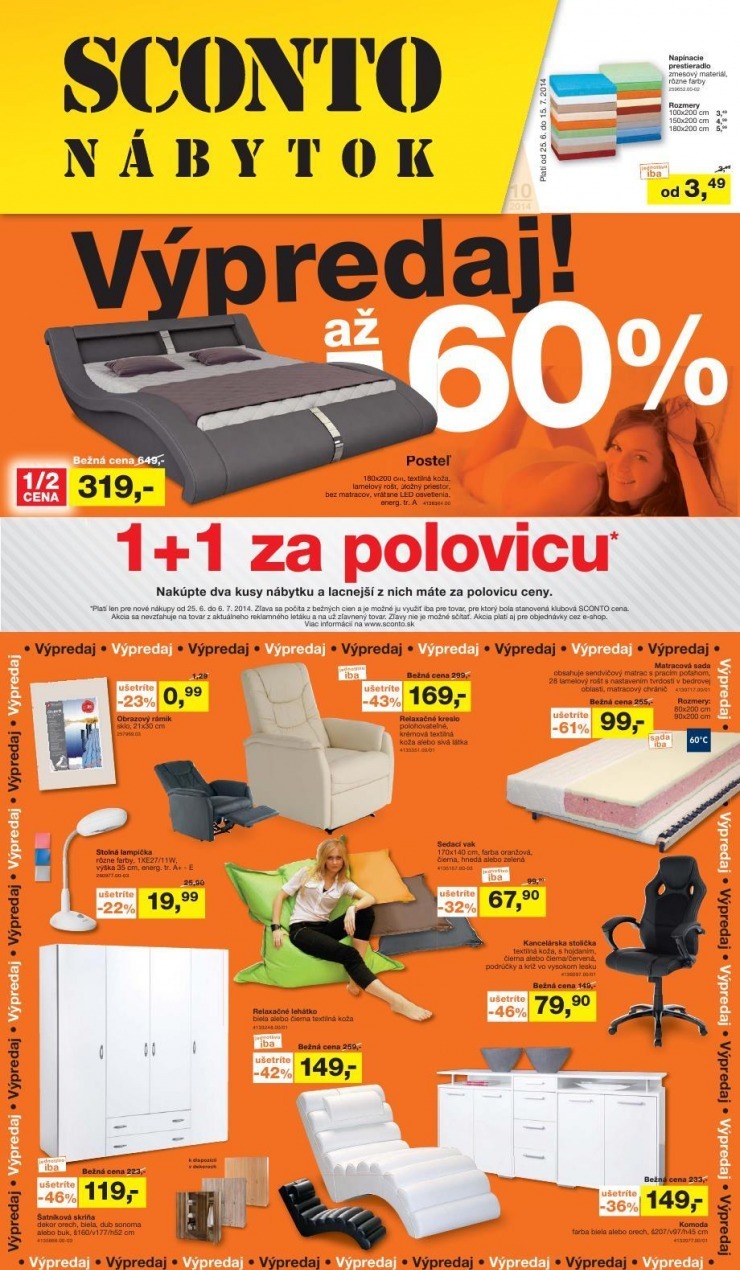 letk Sconto letk - vek letn vpredaj strana 1