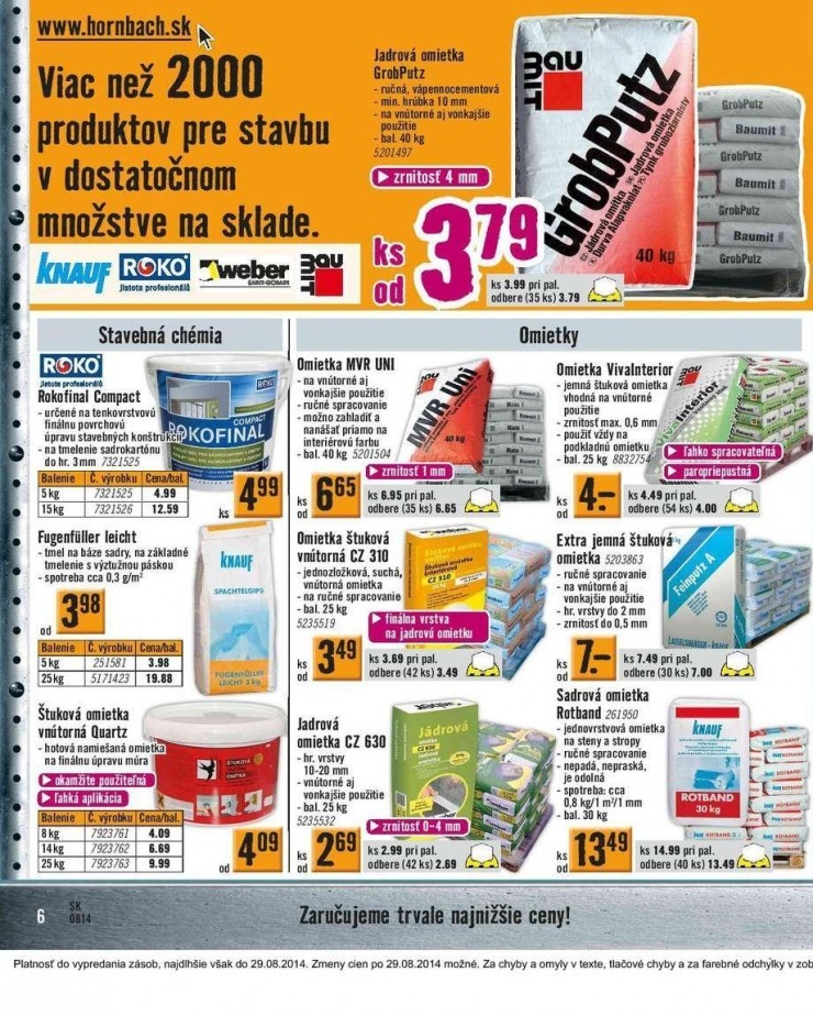 letk aktulny katalg HORNBACH strana 6