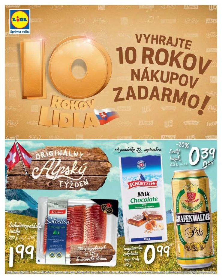 letk akciov letk Lidl strana 1