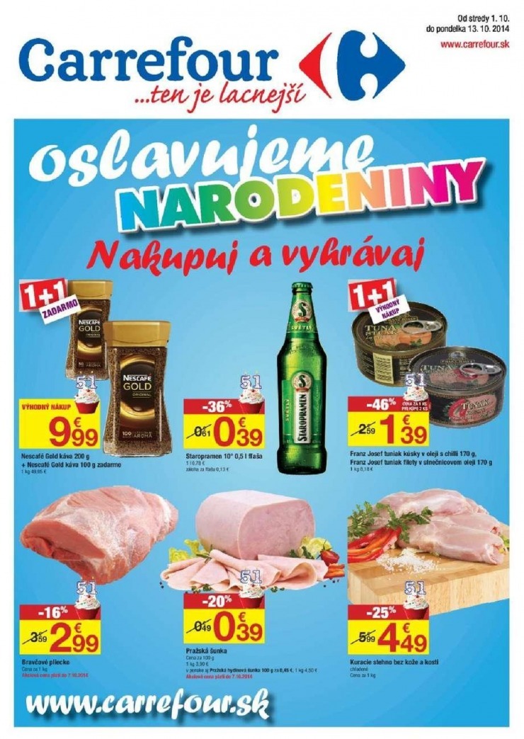 letk pecilny letk Carrefour strana 1