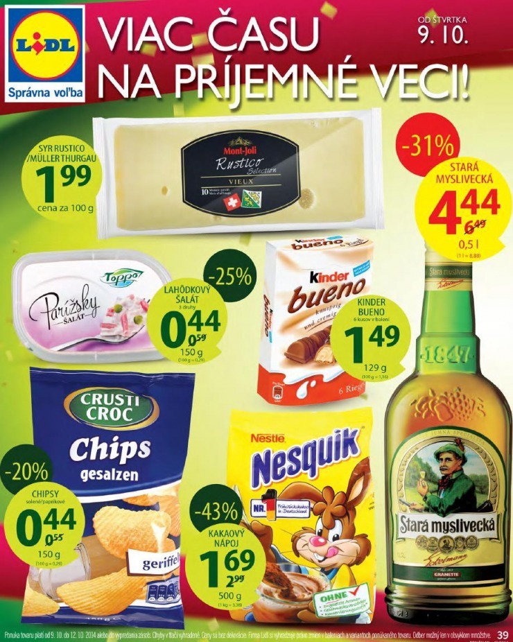 letk Lidl extra letk strana 39