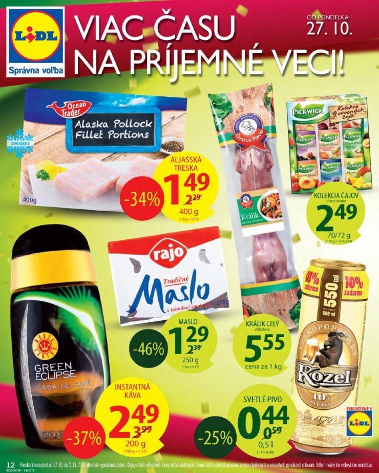 letk aktulna ponuka Lidl strana 12