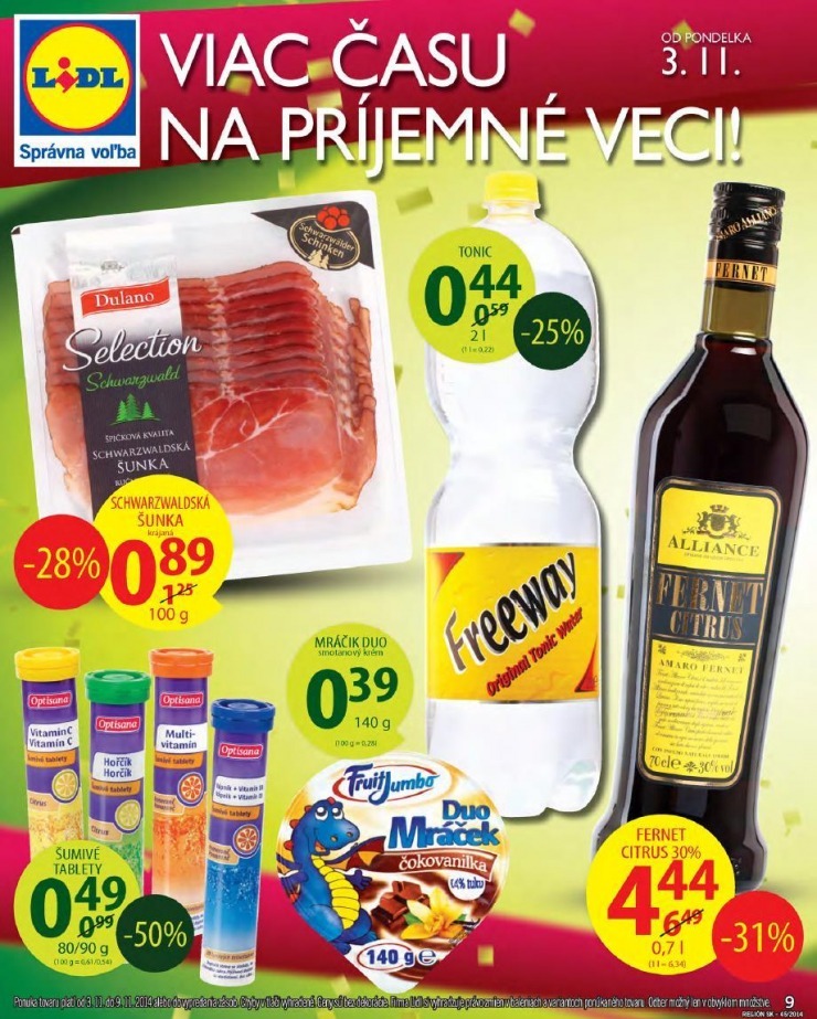 letk Lidl akciov letk strana 9