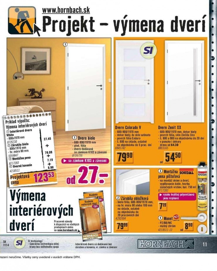 letk exkluzvny letk HORNBACH strana 11