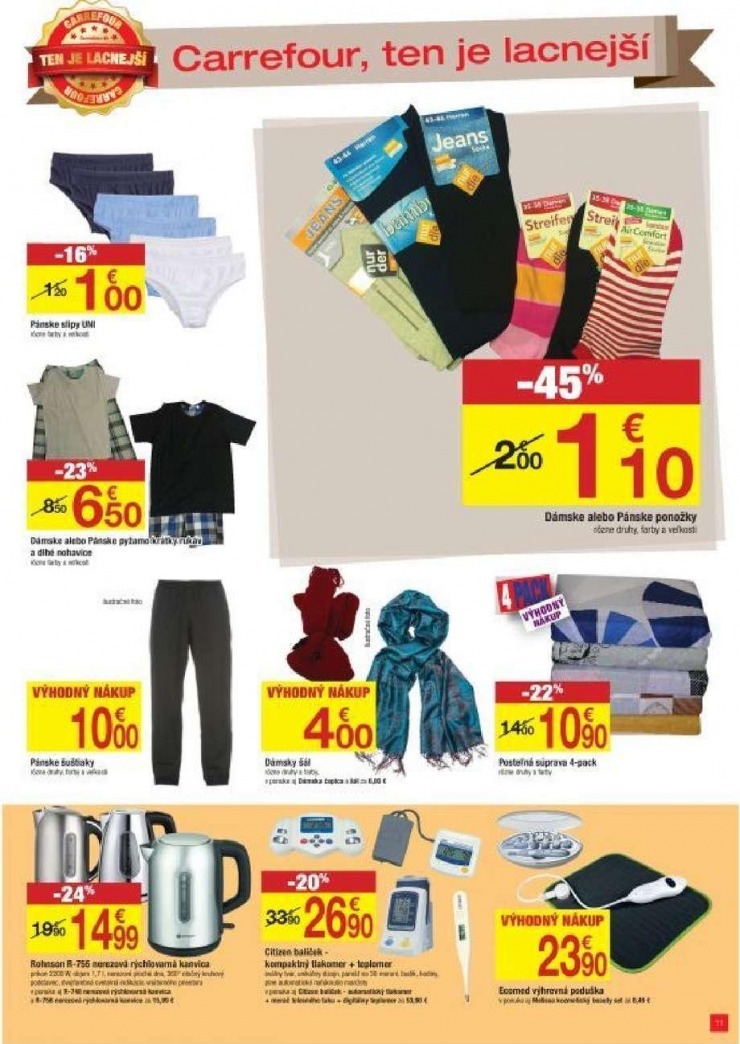 letk extra ponuka Carrefour strana 11