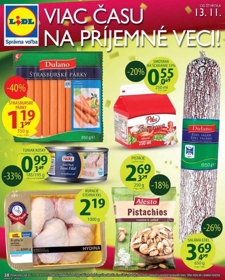 letk akn letk Lidl - bombastick ceny strana 38