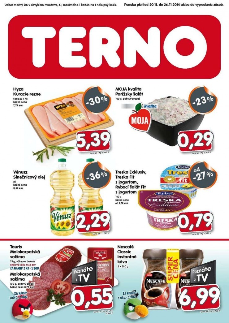 letk aktulna ponuka TERNO strana 1