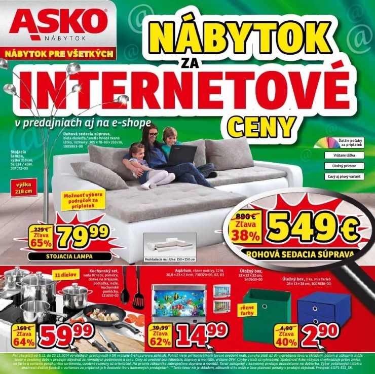 letk ASKO letk - nbytok za internetov ceny strana 1