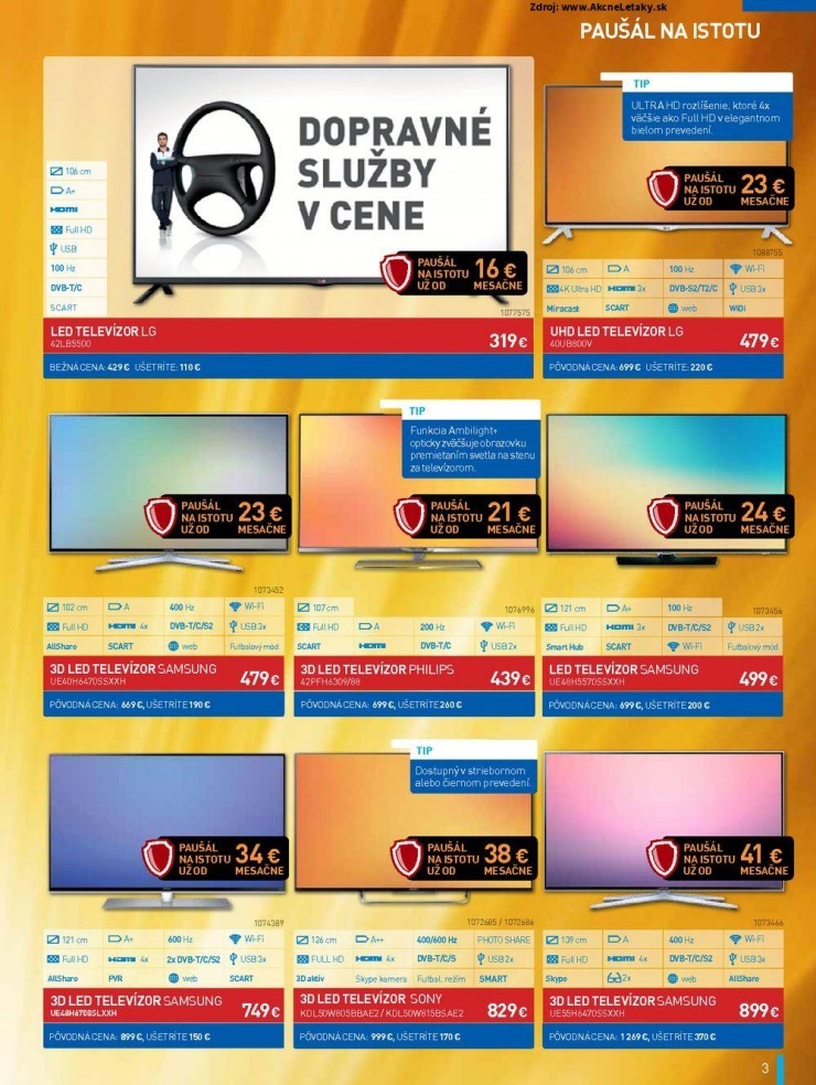 letk akn letk NAY Elektrodom - novinky strana 3