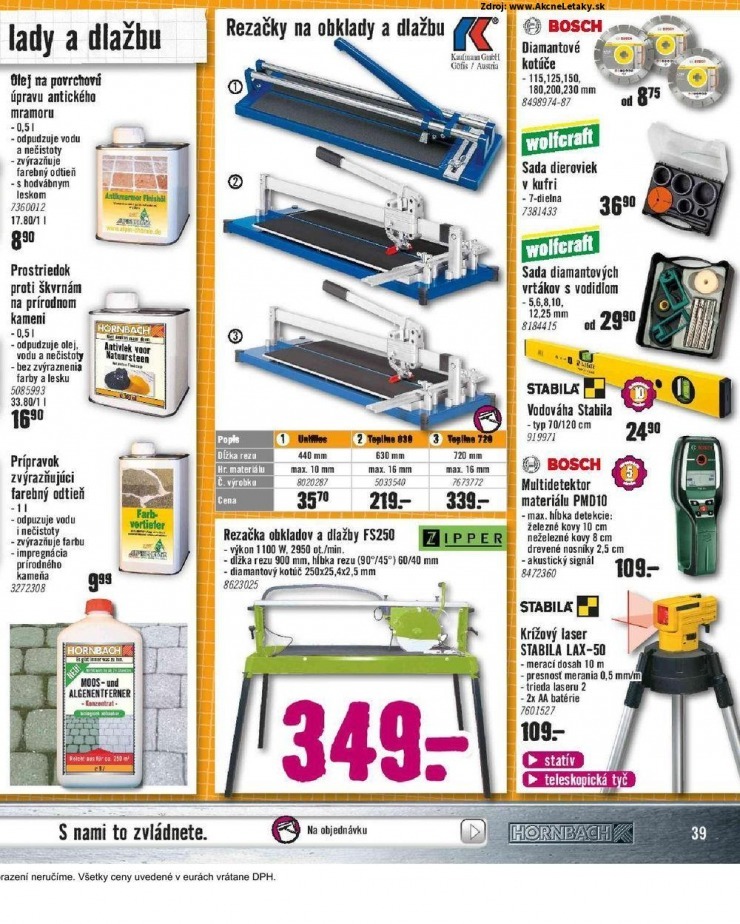 letk akn letk HORNBACH strana 39