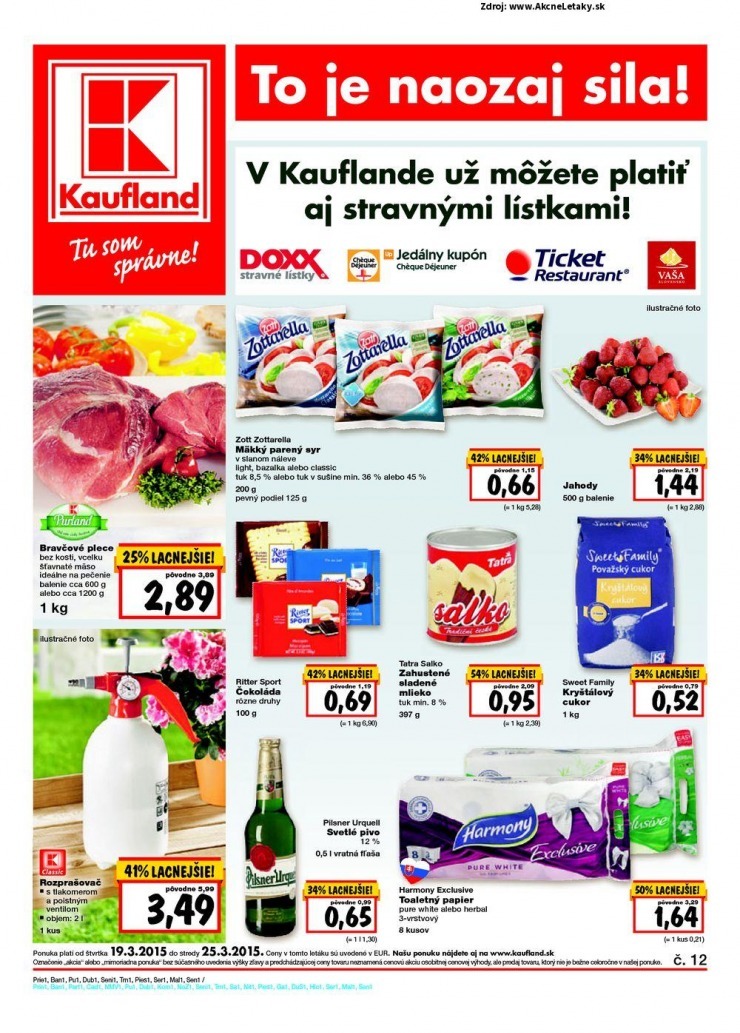 letk Kaufland exkluzvny letk - Trnava strana 1