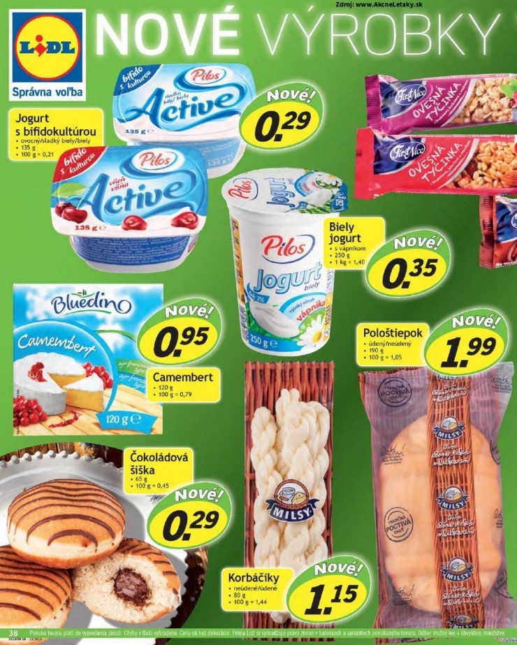 letk Lidl akciov letk strana 38