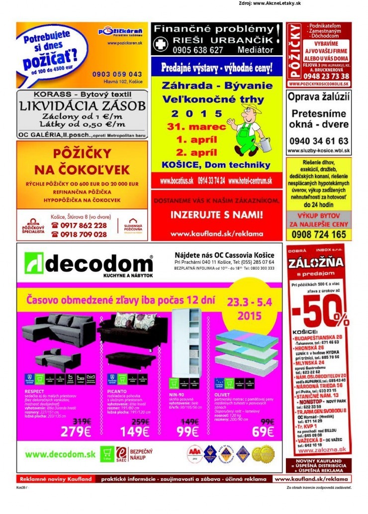 letk akciov Kaufland letk - Koice strana 39