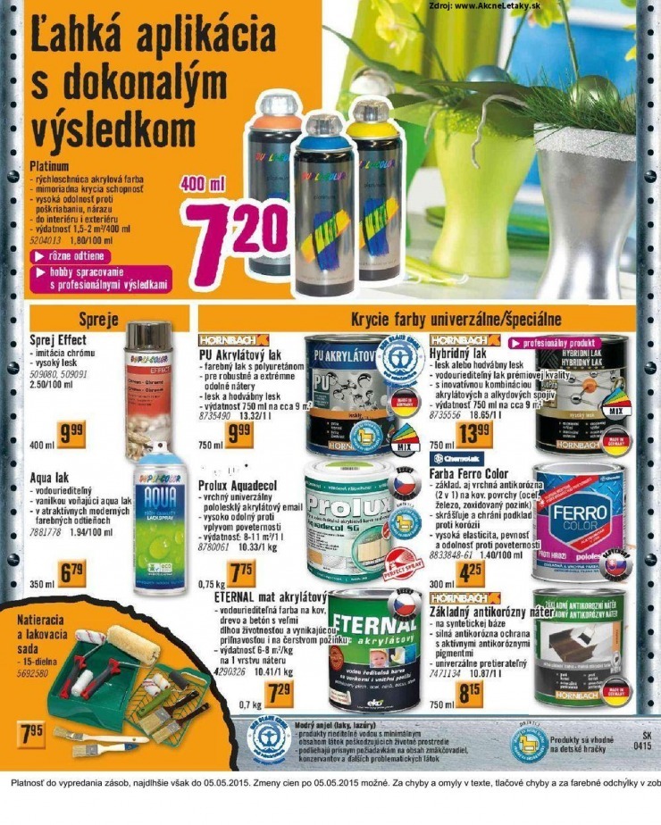 letk letk HORNBACH - Jarn kolekcia strana 46