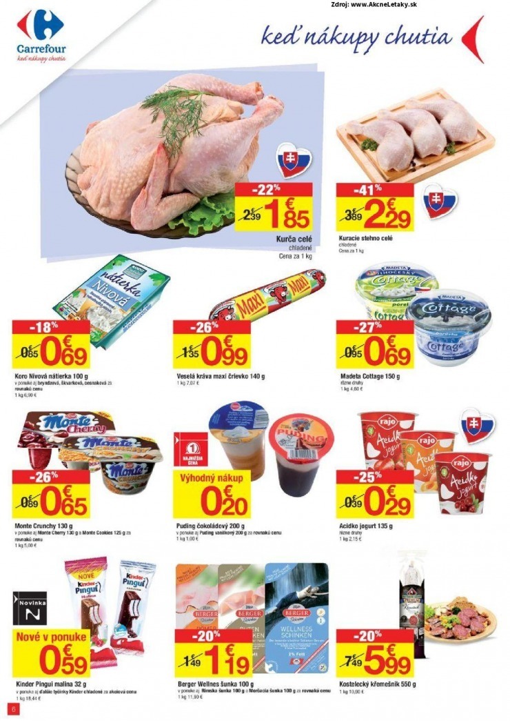 letk extra ponuka Carrefour strana 6